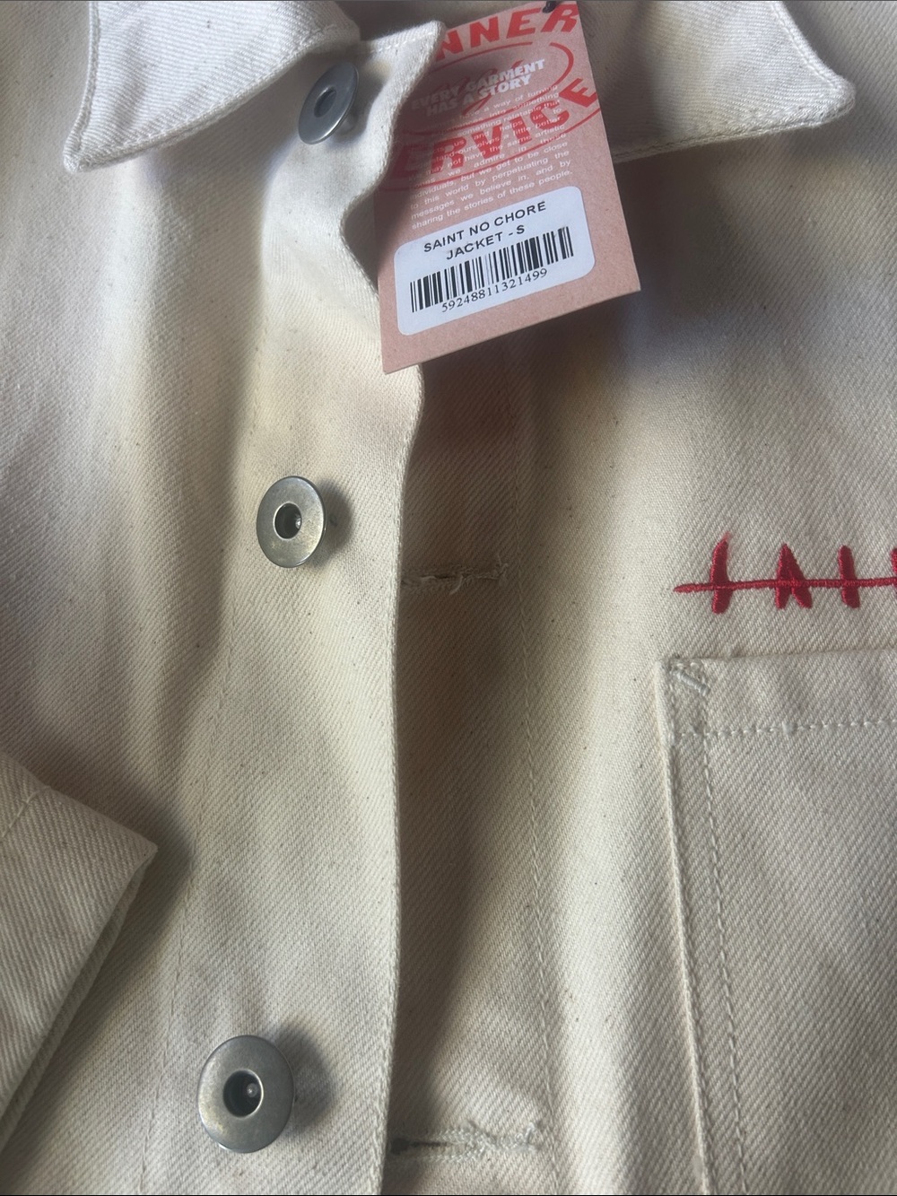 Dinner Service NY Utility Cargo Barn Jacket Jacket S